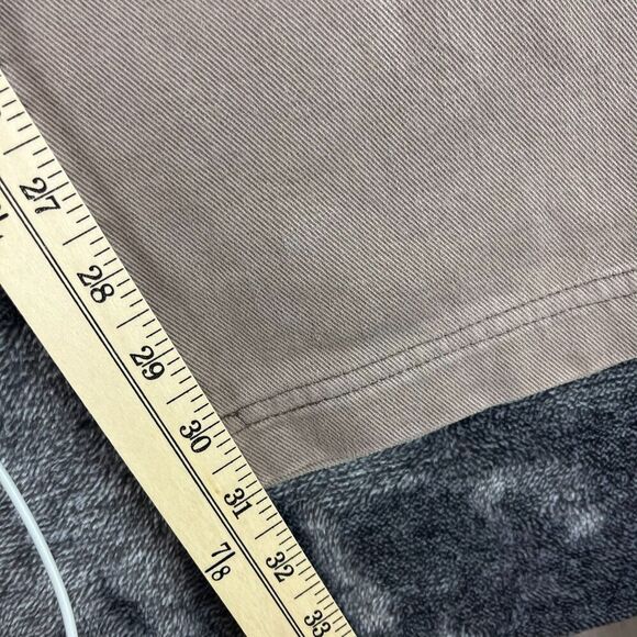 Diesel Saddle Baggy Straight Brown Jeans Button Fly Mens 36 (34X31) Italy Cotton - Picture 10 of 16